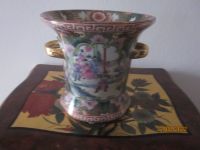 Vase/Topf - chinesisches Porzellan "Familie Rose" - 18,5x19,5 cm Saarland - Merzig Vorschau