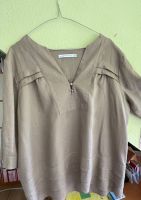 Leinen Bluse ZARA Woman oliv-sand Gr. XL Hessen - Liederbach Vorschau