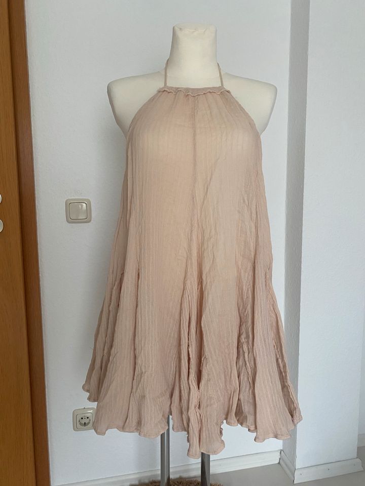 Free People Kleid Creme Rosa Größe XS 34/36 Neuwertig in Kreuztal