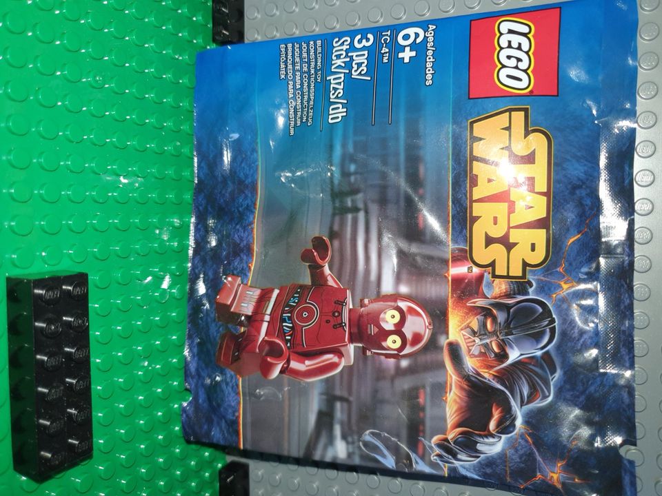 Lego Star Wars Minifigur TC-4 Protocol Droid sw0546 Polybag in Gladbeck