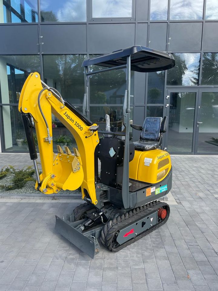 ‼️ Neue Minibagger JAPAN 1000, Kubota, Eaton, Knick, Verst ‼️ in Kösching