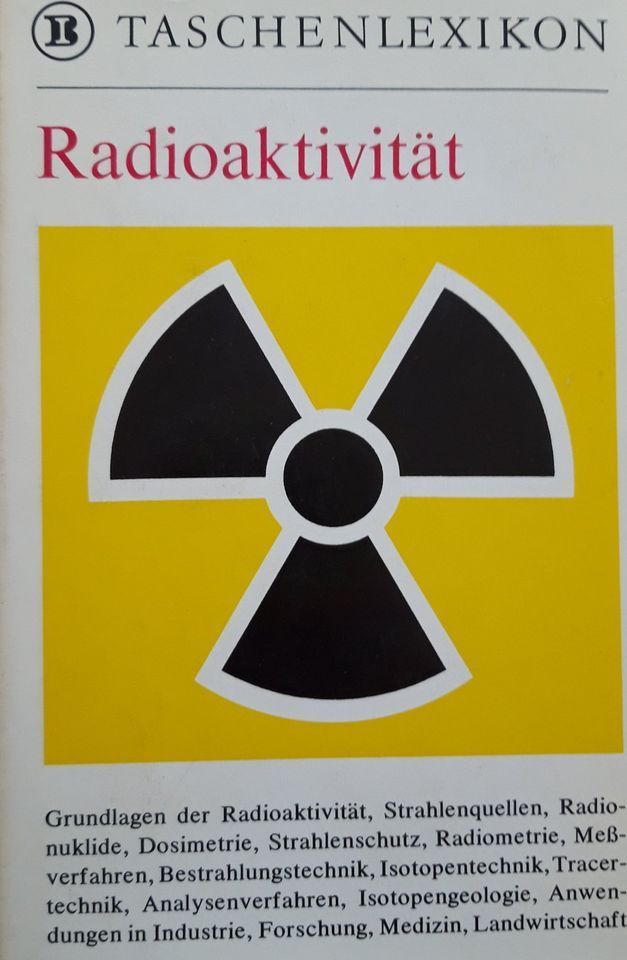 RAR: Radioaktivität -Geb. Ausg. 146 Textabbildungen 16 Fototafeln in Berlin
