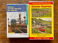 2x Videos VHS Eisenbahnfilme: Glacier Express - Eisenbahnsignale Rheinland-Pfalz - Wolsfeld Vorschau
