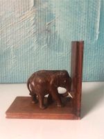 Buchstütze mit Elefant/Holz Niedersachsen - Celle Vorschau