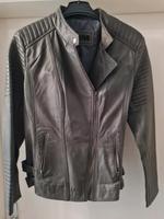 echte Lederjacke unisex Gr. XL fällt wie L aus Grauton Schleswig-Holstein - Itzehoe Vorschau