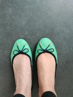Neu Ballerina blau grün Gr 38 H&M Damen Kr. München - Unterschleißheim Vorschau