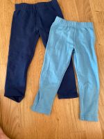 2 3/4 7/8 Leggings blau Gr 98 104 dicker Stoff Impidimpi Baden-Württemberg - Karlsruhe Vorschau