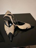 ESCADA Pumps, beige schwarz Bayern - Baldham Vorschau