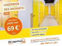 Lagerbox des Monats Mai Boxtyp H 12 m³ (69  €) Rheinland-Pfalz - Mainz Vorschau