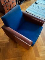 DDR Sessel mid century Leder mit Rollen Leipzig - Leipzig, Südvorstadt Vorschau