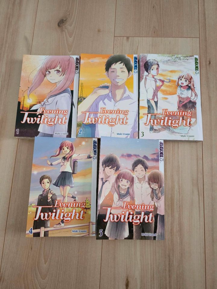 Manga Reihe  "evening twilight" Komplett Band 1-5 in Wennigsen