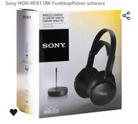 Sony MDR-RF811RK Funkkopfhörer schwarz  neuwertig Frankfurt am Main - Fechenheim Vorschau