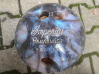 BOWLINGKUGEL Brunswick IMPERIAL EMC128 blau Vitrage Kugel Bowling West - Nied Vorschau