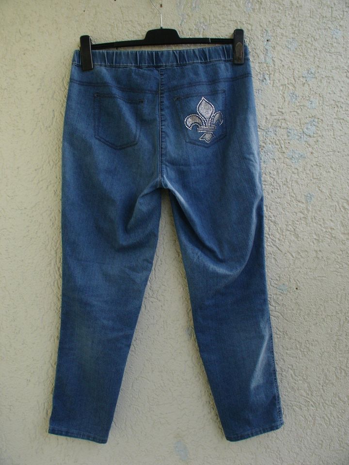 POMPÖÖS Harald Glöckler Bauchweg Stretch Slim Jeans Hose 42 Neuw. in Kiel