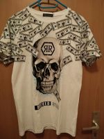 T-Shirt  Totenkopf Glitzer neu XL Sachsen-Anhalt - Sandersdorf Vorschau