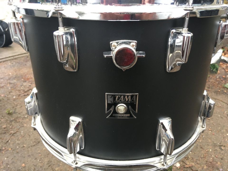 14 x 10 TomTom - 74er Vintage TAMA Imperialstar  -  Mattschwarz in Hamburg