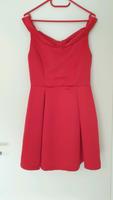 Zara Damen Kleid Cocktailkleid Abendkleid Gr. S Roter Satin Hessen - Mühltal  Vorschau