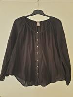dünne schwarze Blusem, H&M, Gr. 44 Bayern - Fürth Vorschau