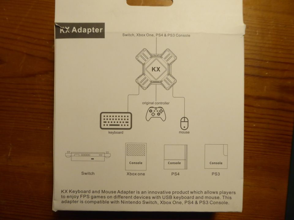 Adapter Tastatur und Maus Konverter, FPS Spiel USB Gamepad Contro in Hamburg