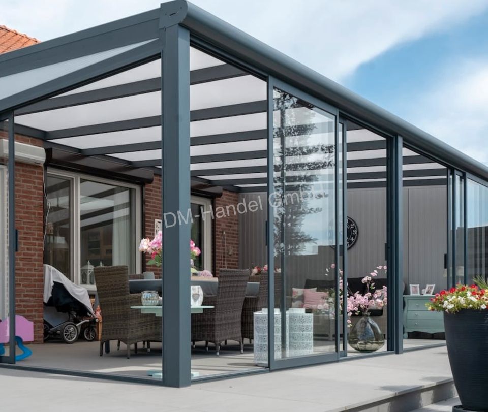 Vordach 3x3m✅ Terrassenüberdachung Überdachung Carport Dach in Murrhardt