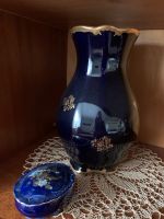 Kobalt blau Vase Porzellan Sachsen-Anhalt - Wanzleben Vorschau