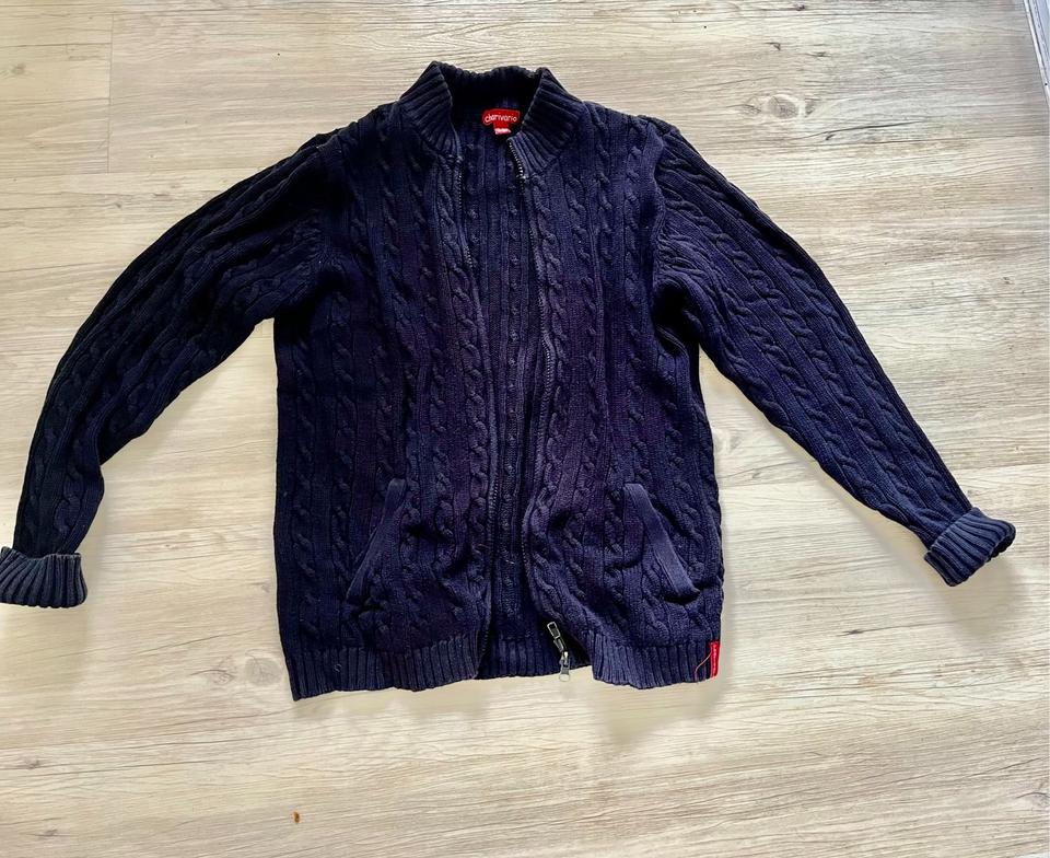 Strickjacke von Charivari, Größe 176/182, dunkelblau in Hamburg