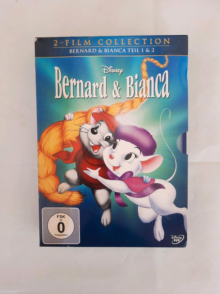 Walt Disney DVD Box "Bernhard und Bianca" Teil 1&2 in Kehl