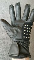 Motorradhandschuhe Leder schwarz - Gr. S - gut erhalten Hessen - Friedrichsdorf Vorschau