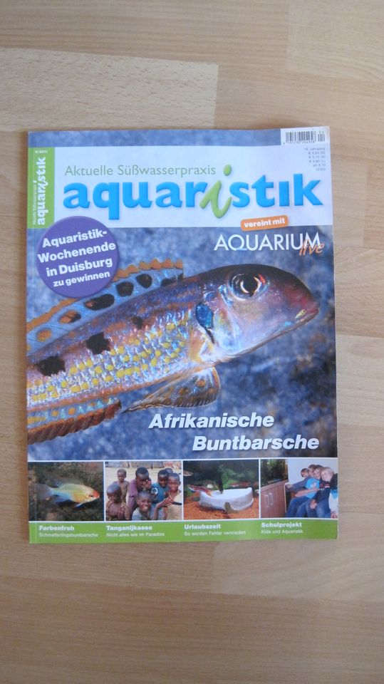 Aquaristik aktuell Magazine Jahrgang 2011 + Jahrgang 2010 auf CD in Essen
