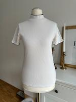 Pimkie Damen Shirt T-Shirt Rollkragen *weiß* 36 Basic Thüringen - Erfurt Vorschau