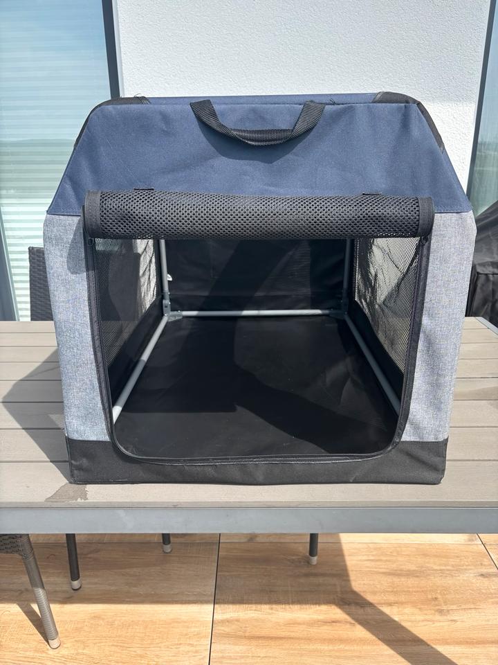faltbare Hundebox XL Auto Transportbox Welpe Box Hund  trixi in Altshausen