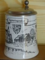 SIGMARINGENDORF PORZELLANKRUG MIT ZINNDECKEL Baden-Württemberg - Sigmaringen Vorschau