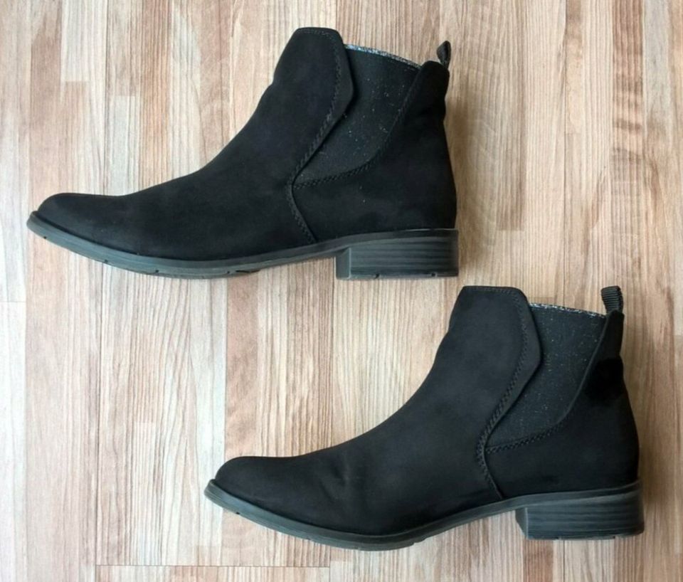 MARCO TOZZI Chelsea Boots Stiefeletten - 38 - schwarz in Neuss