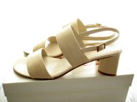 NEU Sandalen Riemchensandalen Absatz beige Lackleder Gr. 40 Bayern - Grainet Vorschau