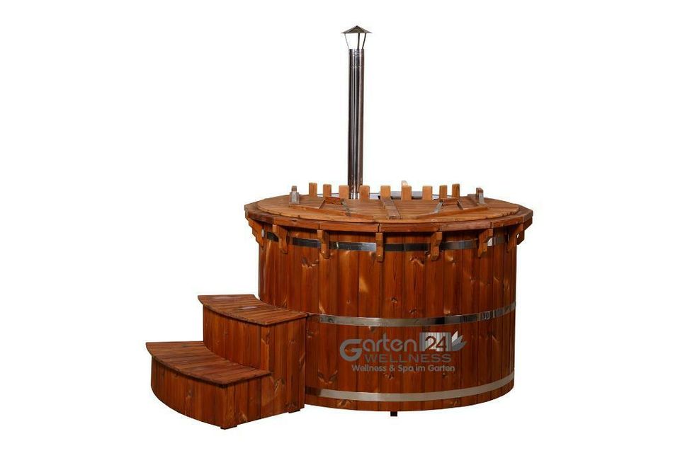 ❗TOP❗ -150 EUR Rabatt Badetonne Badefass Badezuber Badebottich HotTub Hotpot Holz in Tübingen