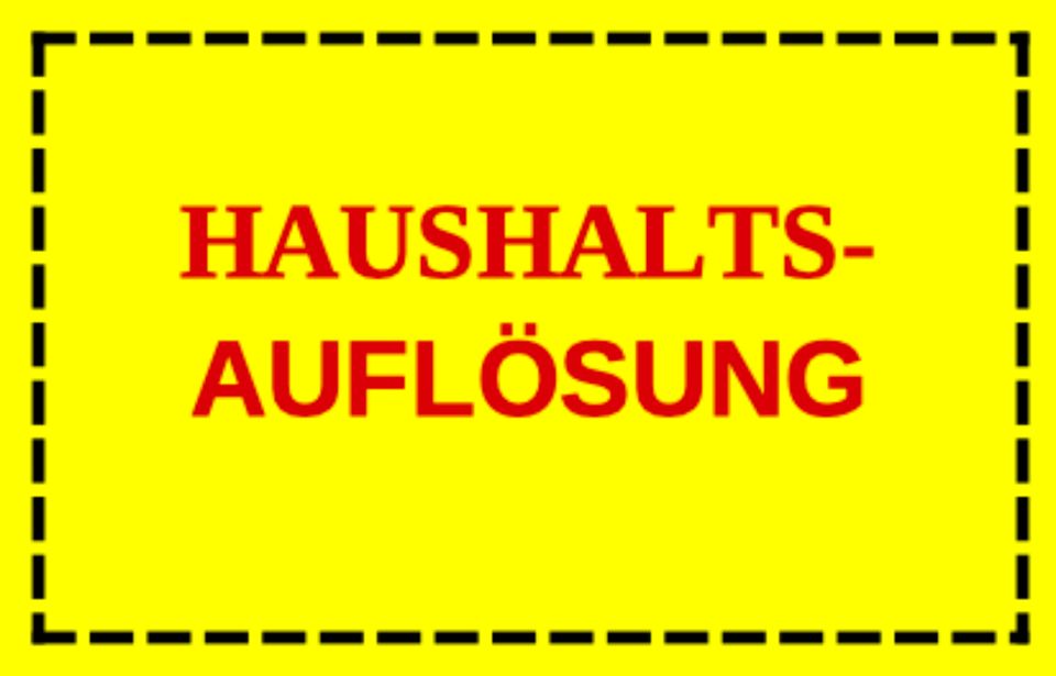 Haushaltsauflösung! Alles muss raus! in Bocholt