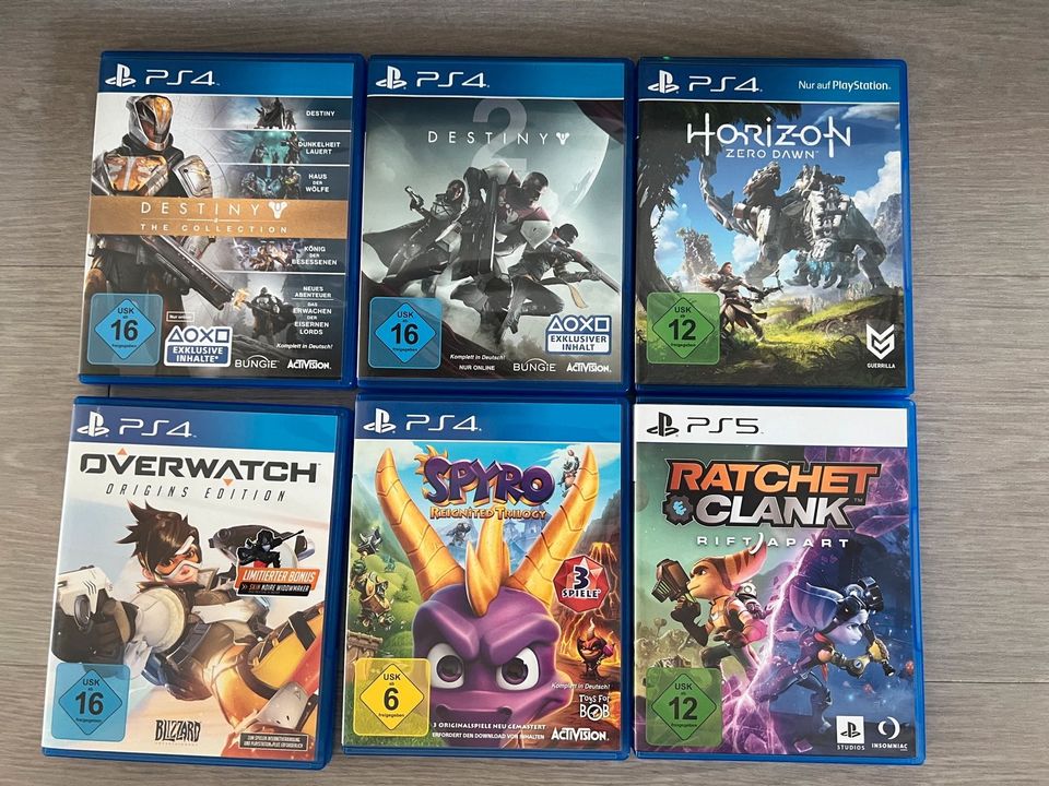 PS4/5 Spiele: Spyro, Ratchet und Clank, Horizon Zero Dawn und w. in Gelsenkirchen