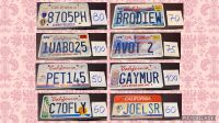 California License Plates Nummernschild Kennzeichen Autoschild Buchholz-Kleefeld - Hannover Groß Buchholz Vorschau