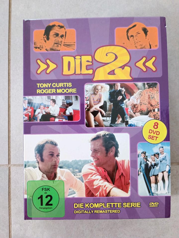 DVD Box - Die 2 - Roger Moore + Tony Curtis in Paderborn