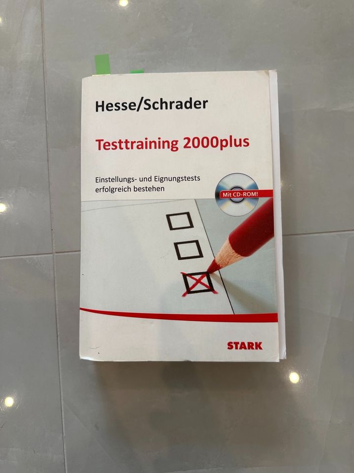 Hesse/ Schrader Testtraining 2000plus in Calberlah