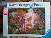 Ravensburger 1000 Puzzle wolfsfamilie im Sommer Wölfe Wald Niedersachsen - Soderstorf Vorschau