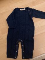 Strick Strampler Overall Einteiler marineblau unisex Gr. 68 Berlin - Neukölln Vorschau