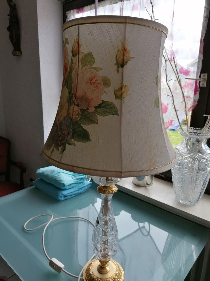 Kristall Lampe France in Werbach