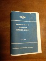 Reparaturhandbuch Awo Sport Simson 1962 Thüringen - Weimar Vorschau