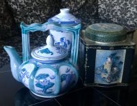 schönes asiatisches Set Teekanne Teetasse Teedose Asien Tasse Friedrichshain-Kreuzberg - Friedrichshain Vorschau