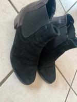 Stiefeletten schwarz, Gr. 39, Leder Bayern - Rottenburg a.d.Laaber Vorschau