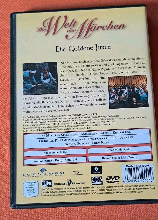 DVD Die Welt der Märchen, 8 Stück in Rubkow