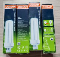 Osram Dulux D/E - 13 Watt Lampe - Birne - 4 Stück - NEU & OVP Baden-Württemberg - Schöntal Vorschau