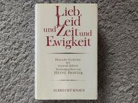 Lieb, Leid und Zeit und Ewigkeit Gedichte aus 1000 Jahren Baden-Württemberg - Bonndorf Vorschau