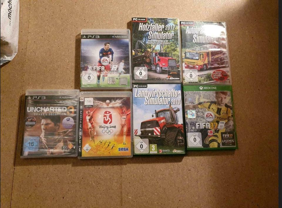 Spiele für Nintendo,PC,Xbox,Ps3 in Dankmarshausen